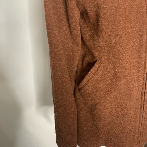 Eileen Fisher Wool Coat Lined Full Zipper - Picture 5 of 14